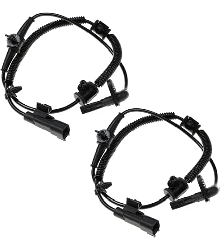 2x ABS Speed Sensors Kit For Vauxhall Corsa, Adam, Alfa Mito, Fiat Punto - Front Left & Right, 1 Year Warranty