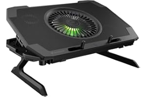 Genesis Oxid 850 RGB Kühlschrank-Basis, 39,6 cm (15,6 Zoll), USB, 5 Ventilatoren