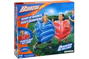 BANZAI LYSB01B1X3USS-TOYS Garden Toy Bump n Bounce Body 2 Bumpers Included by