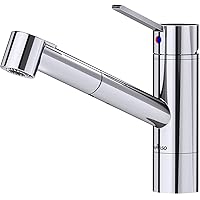 APPASO Küchenarmatur, Wasserhahn Küche mit herausziehbarer Spülbrause, Spültischarmatur mit hohem Auslauf, Hochdruck…