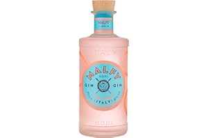 Malfy Gin Rosa – Super Premium Gin aus Italien mit Pink Grapefruit und Rhabarber – 41 % Vol – 1 x 0,7L