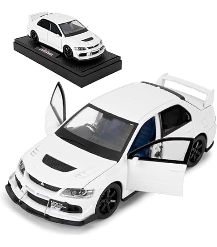 FEXXA Toy Car Compatible for 1:32 Mitsu bishi Lancer