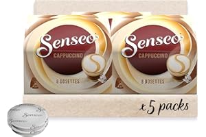 Senseo Café 80 Dosettes Cappuccino (lot de 10 x 8)