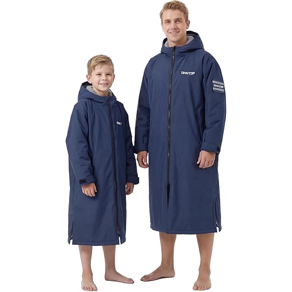 Unisex Outdoor Aankleedjas Lange Mouw Jas Winddicht & Waterdichte Badjas met Capuchon Voor Strand Wild Zwemmen Surfen & Wandelen Oversized Sneldrogend, roze, One size