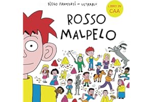 Rosso Malpelo: Libro illustrato in CAA: La letteratura classica accessibile a tutti