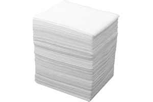EXCEART 200 Pièces Compresse Non Tissée 10X10 Cm Douce Et Respirante Pour Soins Des Plaies Et Première Urgence Absorbante Et Flexible