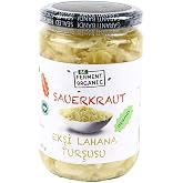 Beferment Organik Sauerkraut Sade Ekşi Lahana Turşusu 660 gr