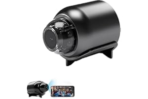 Endxedio Caméra œil de chat, caméra œil de chat, mini caméra Wi-Fi sans fil 1080p HD, installation facile, caméra de vision nocturne pour la maison, le bureau, la voiture (1 pièce)