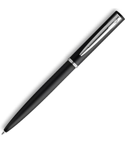 Waterman – Kultur : Stylo plume translucide, bleu, finition chromée