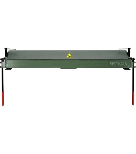 MSW Abkantbank 610mm Manuell - Blechbiegemaschine Mit 5 Segmenten Für Werkstatt & Heimgebrauch