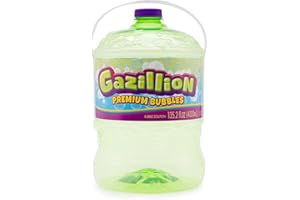 Gazillion Bubbles- Bubble Solution Gazillion Máquina de Burbujas, Multicolor, 4 litros (Funrise 35404)