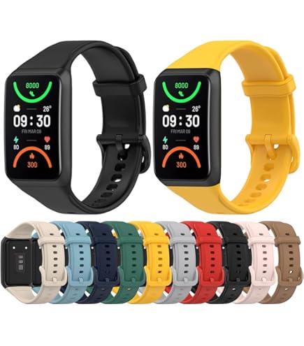 GIOPUEY Cinturini Compatibile con Honor Choice INFOWEAR Watch 2 PRO, Morbido Silicone Cinturino [Resistente all'Usura] [Traspirante] - Beige