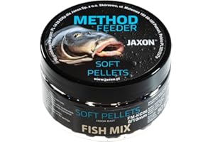 Jaxon Pellet morbidi per pesca alla carpa, 8/10 mm, 50 g