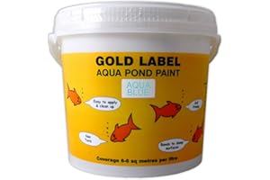 Huttons Gold Label Pond/Pool Paint Aqua Blue 2.5L