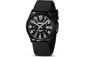 LN LENQIN Orologio Uomo Orologio Analogico al Quarzo da Uomo Impermeabile Casual d'affari di Moda Luminoso Orologio Polso da Uomo Con Data e Cinturino in Silicone