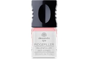 ‎ALESSANDRO alessandro Spa Rillenfüller - Multifunktionslack zum Ausgleichen von Unebenheiten/Pflegender Lack in natürlichem Rosa, 10 ml
