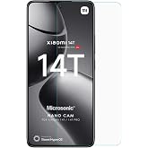 Microsonic Xiaomi 14T Nano Glass Cam Ekran Koruyucu [14T ile Uyumlu Ekran Koruyucu - Şeffaf]