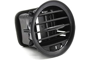 Carrfan Panel de Ventilación de Aire Cubierta de Rejilla de Ventilación Boquilla de Ventilación de Aire Rejilla Piano Negro Ajuste para Opel Corsa D Adam 2201099