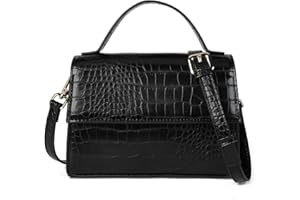 Gladdon Small Leather Crossbody Purse for Women Trendy Ladies Top Handle Shoulder Bags II