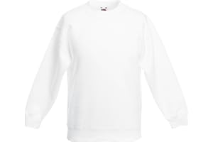 Fruit Of The Loom - Sweatshirt Set-in Ärmel - Kinder