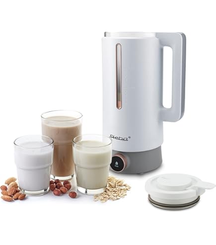 IAGREEA Automatischer Nussmilchbereiter 1000ml - Für Mandel, Hafer & Sojamilch