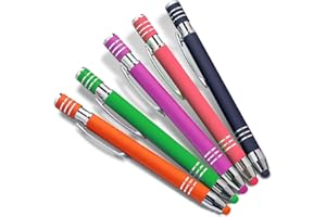 XNYKER 5 PCS Penna a Sfera Penna Touch 2 in 1 Pennino Stilo capacitive universali Penna touch Penna Stilo per Tablet 2 In 1 Penna a Sfera Capacitiva Penne Universali