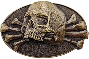 Xwest SKull Belt Buckle