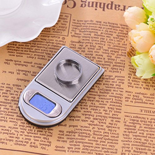 Mini Scale, HARRYSTORE 0.01-200g Mini Feuerzeug Form Kreative Stil Digital Taschen Skala - 9