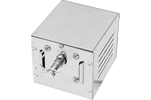 AOOUNGM Moteur de Barbecue, Moteur Tourne Broche pour Barbecue en Acier Inoxydable, 80-100 kg Moteur électrique pour dîner en Famille, Barbecue en Plein air