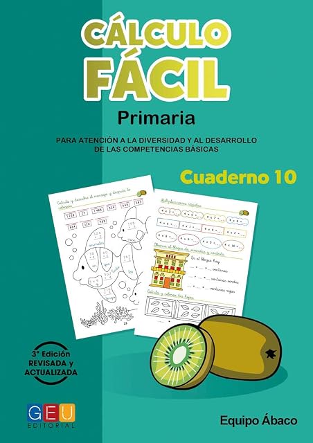 Portada de Cálculo fácil 10