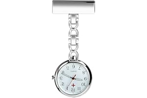 WONOLO Nurse Lapel Pin Fob Watch Nursing Hanging Medical Doctor Pendant Pocket Watch