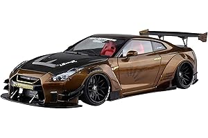 Aoshima Bunka Kyozai 1/24 Liberty Walk Series No.12 LB · Works R35 GT-R Type 2 Ver.1 Plastic