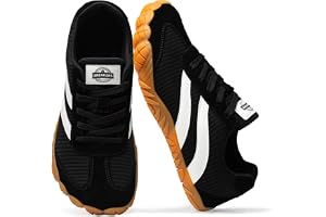 Barfotaskor kvinnor vardagliga sneakers, bred tå låda skor kvinnor noll droppe barfotasko män, minimalistisk terränglöparskor, halkfri lätt andningsbar bekväma mode promenadvandringsskor unisex