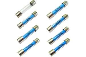 All Trade Direct 16 X Mixed Amp Glass Fuses 30Mm Car Auto Classic Fuse