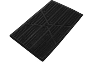 Anneome Car Floor Mat Car Carpet Repair Patch Replacement Foot Heel Pedals Carpet Patch Repair for Pedal Pads Automotive Mat Covers Protector Auto Rubber