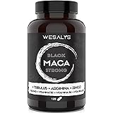 Maca Peruviana Nera + Tribulus Terrestris + Arginina + Zinco | Alto Dosaggio | Made In Italy | Mass Gainer | Energizzante | W