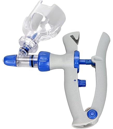 Pistola Per Somministrazione Veterinaria 2 In 1 | Dispositivo Dosaggio Continuo Regolabile | Per Animali: Maiali, Pecore, Bovini, Polli | Modelli 10ml, 50ml, 100ml - 3