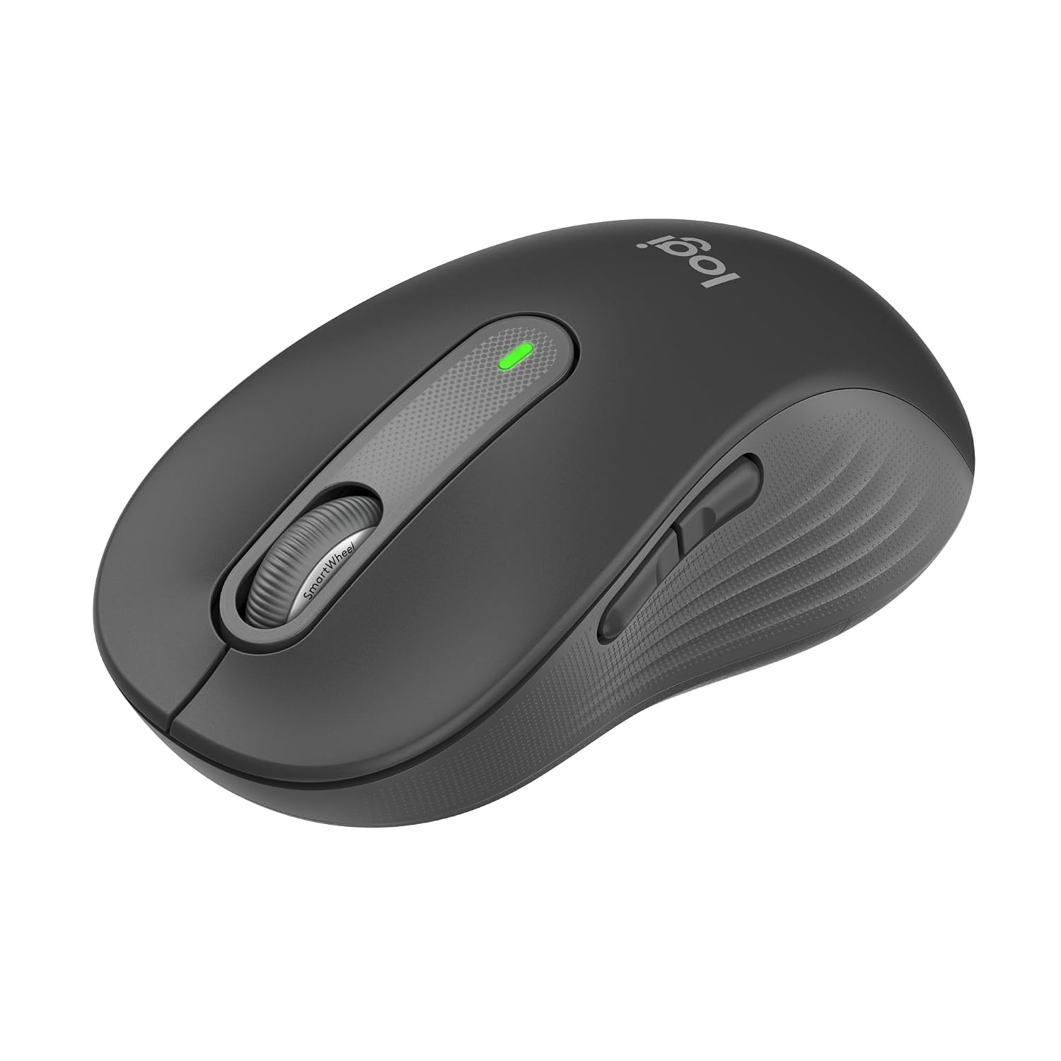Logitech Signature M650 L Kabellose Maus - für große Hände | Leise Klicks, Anpassbare Seitentasten, Bluetooth, Kompatibilität mit mehreren Geräten - Graphit