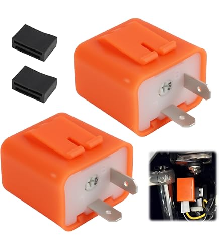 Relè Lampeggiante LED Regolabile 12V 24V A 3 Pin - Universale Per Auto E Moto, Con Protezione Da Cortocircuito E Sovraccarico