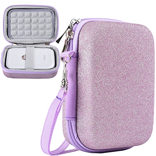 Preisvergleich Produktbild Katia Stoßfest Tragetasche Lagerung Reisetasche für HP Sprocket Portable Fotodrucker / Polaroid ZIP Mobile Drucker Schutzhülle Box - Rosa