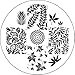Born Pretty Nail Art Stamp Template Image Plate Leaves Theme BP19