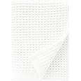 ONSEN - Bath Towel - Waffle Weave - 100% Supima Cotton - Lusciously Soft, Durable, Fast Absorbing - Quick Dry - Ultra-Soft - Plush & Absorbent - Luxury Bathroom Towel - 31" x 57" - White