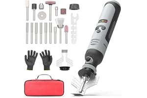 JT2D Herklotzn Afilador de motosierra inalámbrico, kit de afilado de motosierra de mano eléctrico, herramienta de afilado de motosierra de velocidad