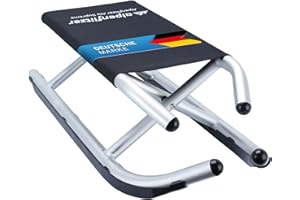 Alpenflitzer Luge en Aluminium Luge Premium Pliable Luge de Course Pliable en Aluminium