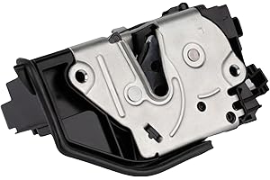 ASICAL Cerradura de puerta trasera izquierda Fits 1 Series E81 E82 E87 3 Series E90 E91 E92 E93 F30 5 Series E60 E61 F10 6 Series F12 F13 7 Series F01 Accesorios de coche Part# 51224389475 51227202147