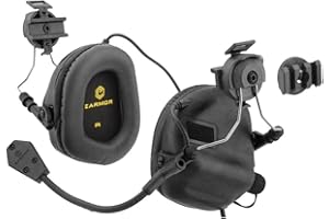 OPSMEN Tactical Earmor M32H Cuffie Elettroniche per Caschi FAST (nero)