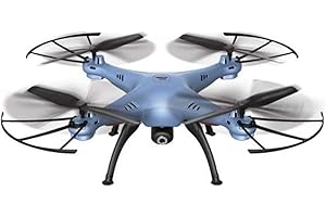 Quad-Copter SYMA X5HW 2.4G 4-Channel with Gyro + Camera (Blue)