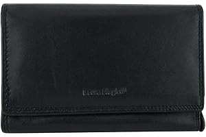 Laura Biagiotti Portafoglio Donna In Vera Pelle, Spazioso Con Scatola Regalo