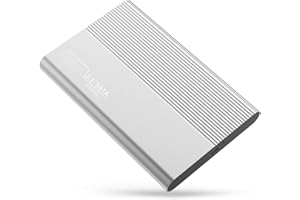 Sincelo Hard Disk Esterno per Mac, PC, Desktop, Laptop, MacBook, Xbox One (Argento)