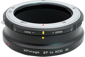 XPIMAGE Objektivadapterring kompatibel mit Canon EF-Objektiv für Hasselblad X System XCD-Kamera X1D X2D